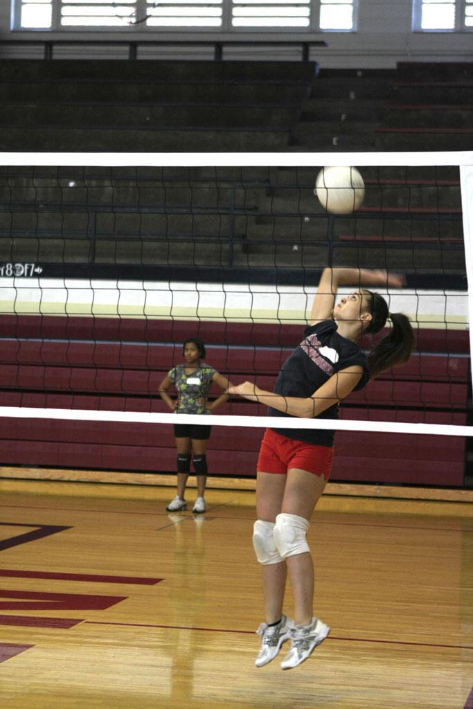 volleyball trouts on August 14